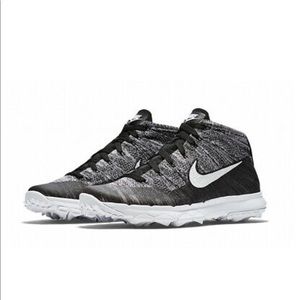 RARE - Nike Golf “Gray Flyknit CHUKKA” Golf Shoes